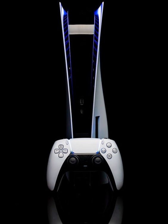 Playstation 5 Pro (SIEK 220V), PlayStation 5 DualSense Wireless Controller White 착용 스타일 - 10