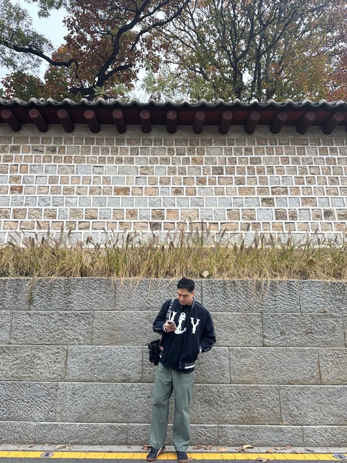 Human Made Military Pouch Large Black, Puma Club II Era Black White 착용 스타일