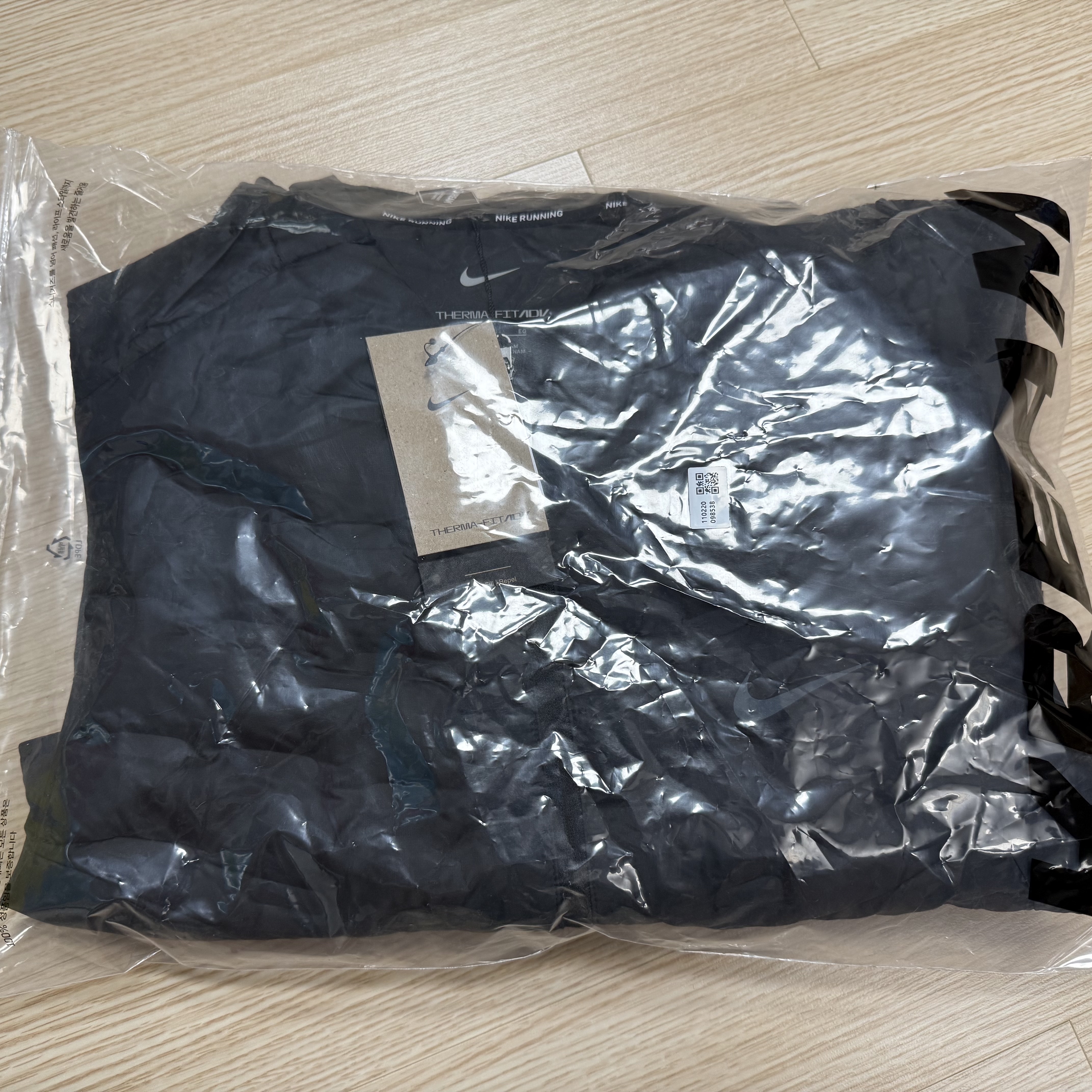 Nike Therma-Fit ADV Repel Down Running Vest Black - Asia 착용 스타일 - 1