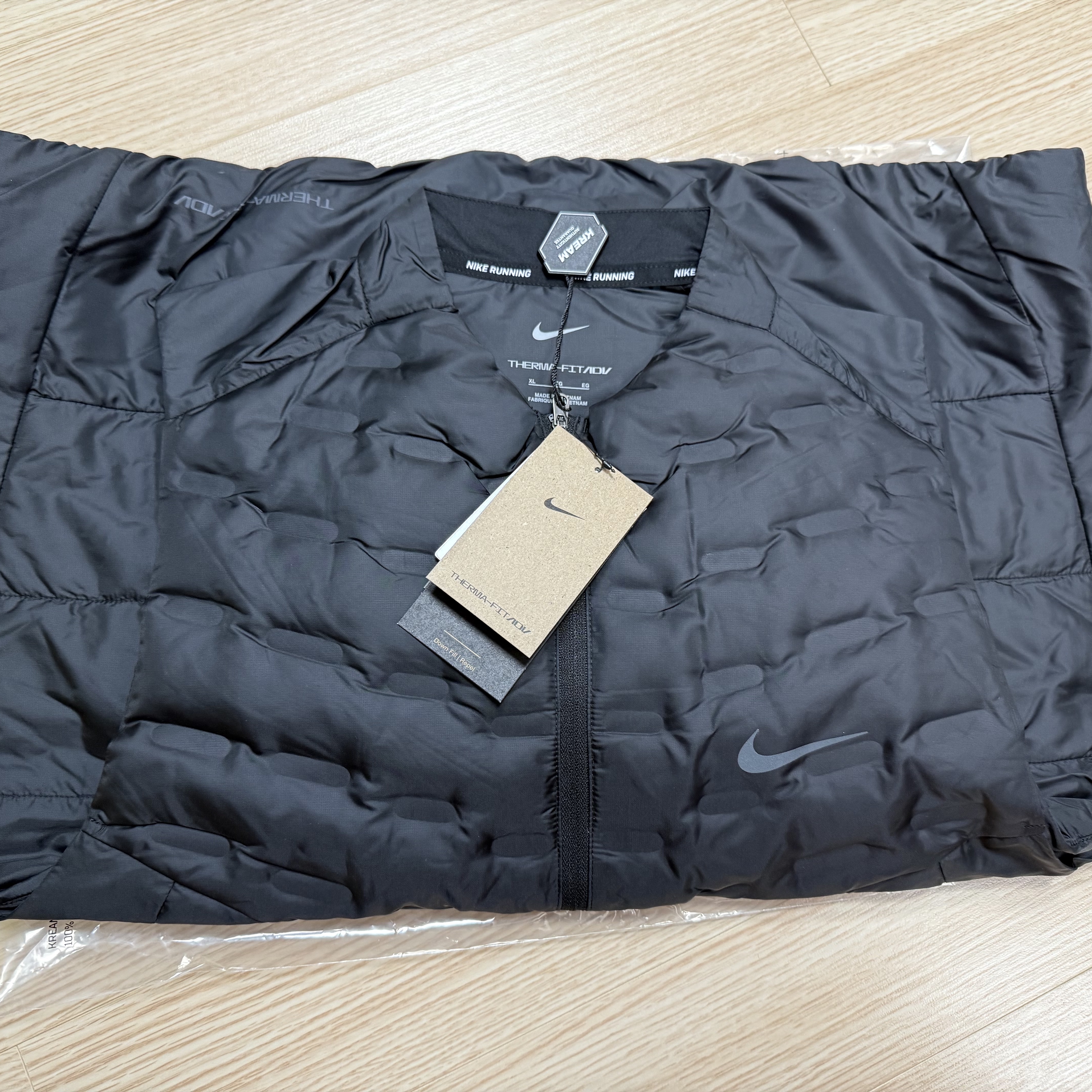 Nike Therma-Fit ADV Repel Down Running Vest Black - Asia 착용 스타일 - 2