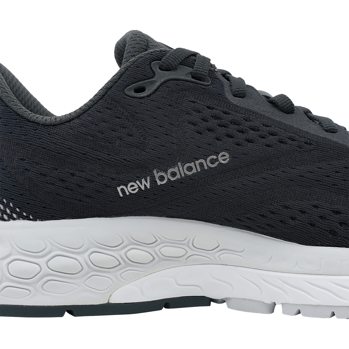 (W) 뉴발란스 프레쉬 폼 X 880v13 블랙탑 실버 메탈릭 - D 와이드((W) New Balance Fresh Foam X 880v13 Blacktop Silver Metallic - D Wide) - 8