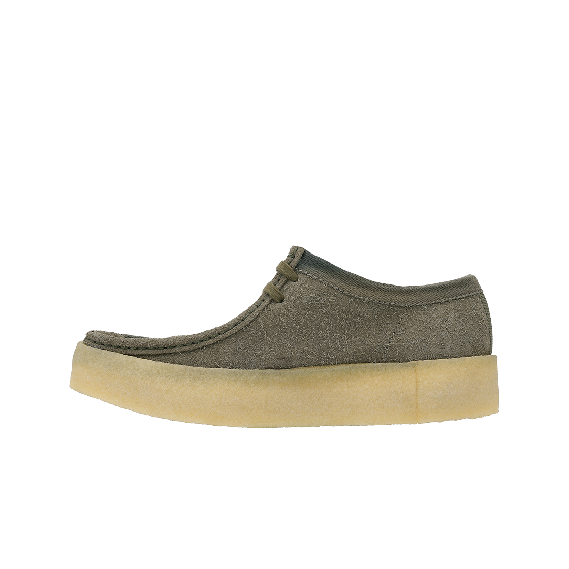 클락스 x 지용킴 선 블리치드 왈라비 컵 페일 카키 - 지용킴 한정(Clarks x Jiyongkim Sun Bleached Wallabee Cup Pale Khaki - Jiyongkim Exclusive) - 3