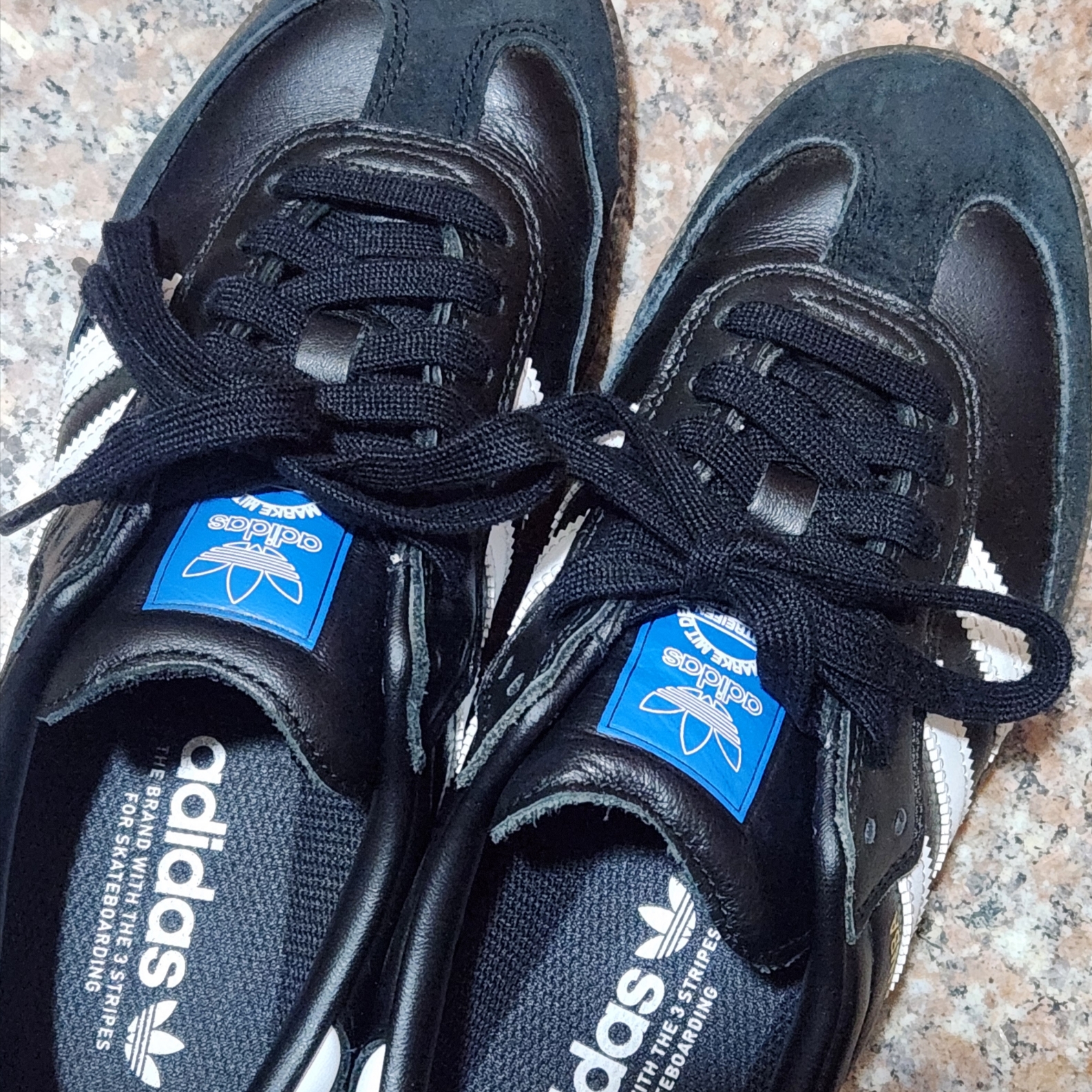Adidas Samba ADV Black 착용 스타일