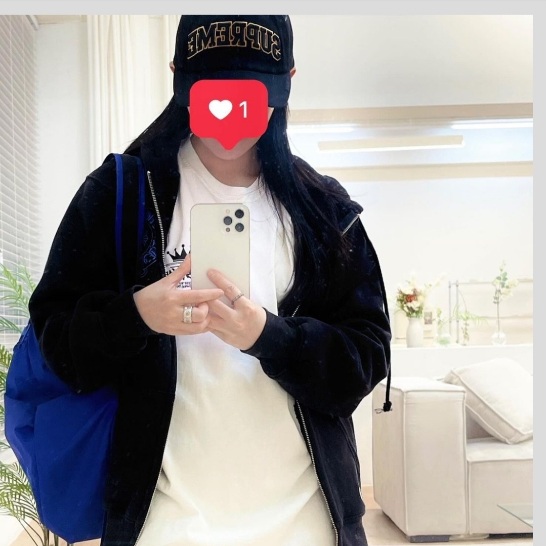 Supreme Difference 6-Panel Black - 24SS 착용 스타일 - 3