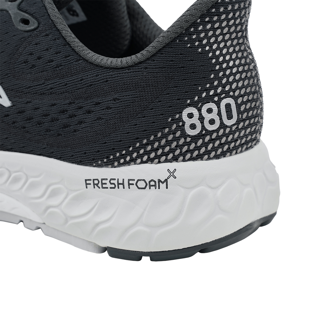 (W) 뉴발란스 프레쉬 폼 X 880v13 블랙탑 실버 메탈릭 - D 와이드((W) New Balance Fresh Foam X 880v13 Blacktop Silver Metallic - D Wide) - 10
