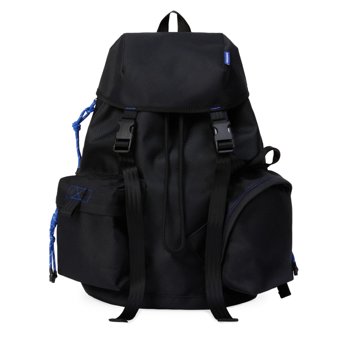Ader Error x Zara Backpack Black 착용 스타일