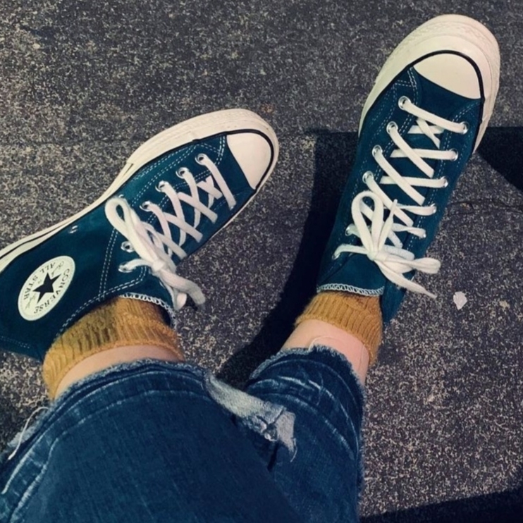 Converse Chuck 70 Hi Black 착용 스타일