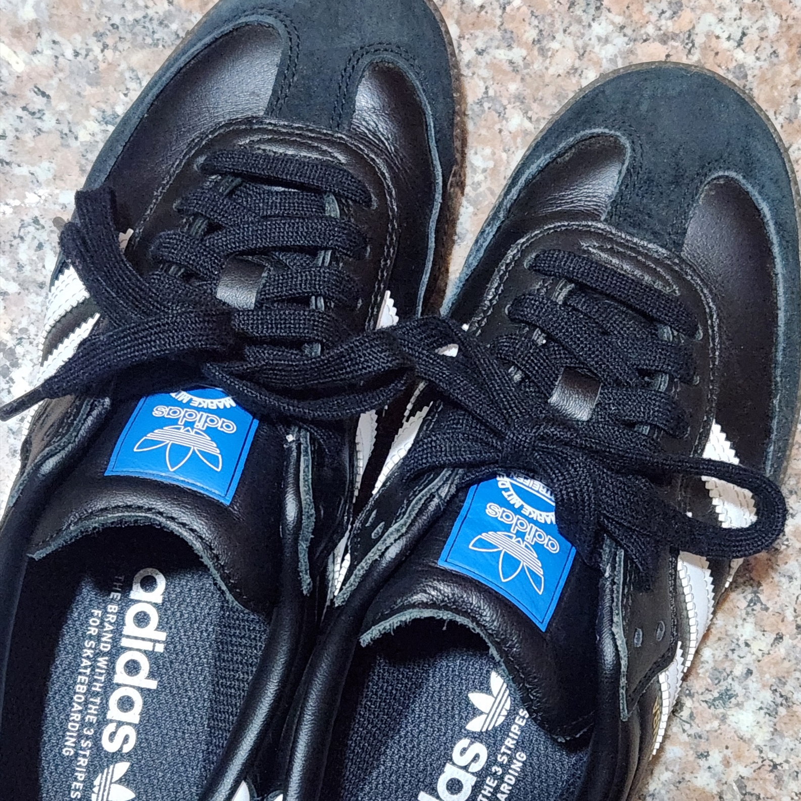Adidas Samba ADV Black 착용 스타일