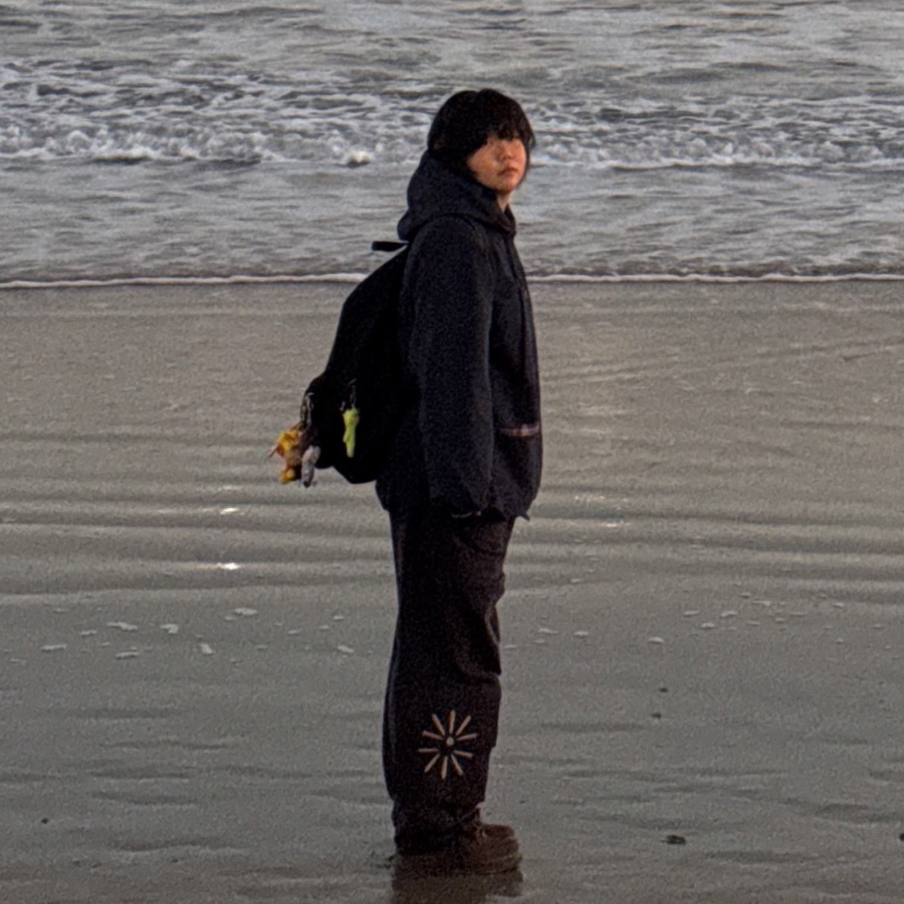 (W) Nike Air Force 1 '07 Cacao Wow, Jansport Superbreak Backpack Black 착용 스타일 - 1