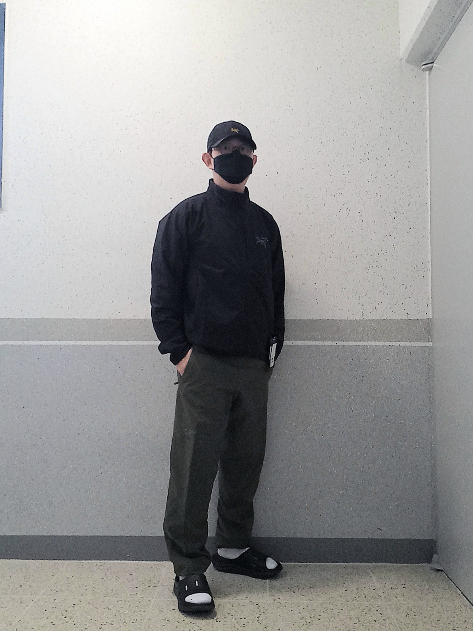 Arc'teryx Allium Insulated Jacket Black, Arc'teryx Small Bird Cap Black 착용 스타일 - 6
