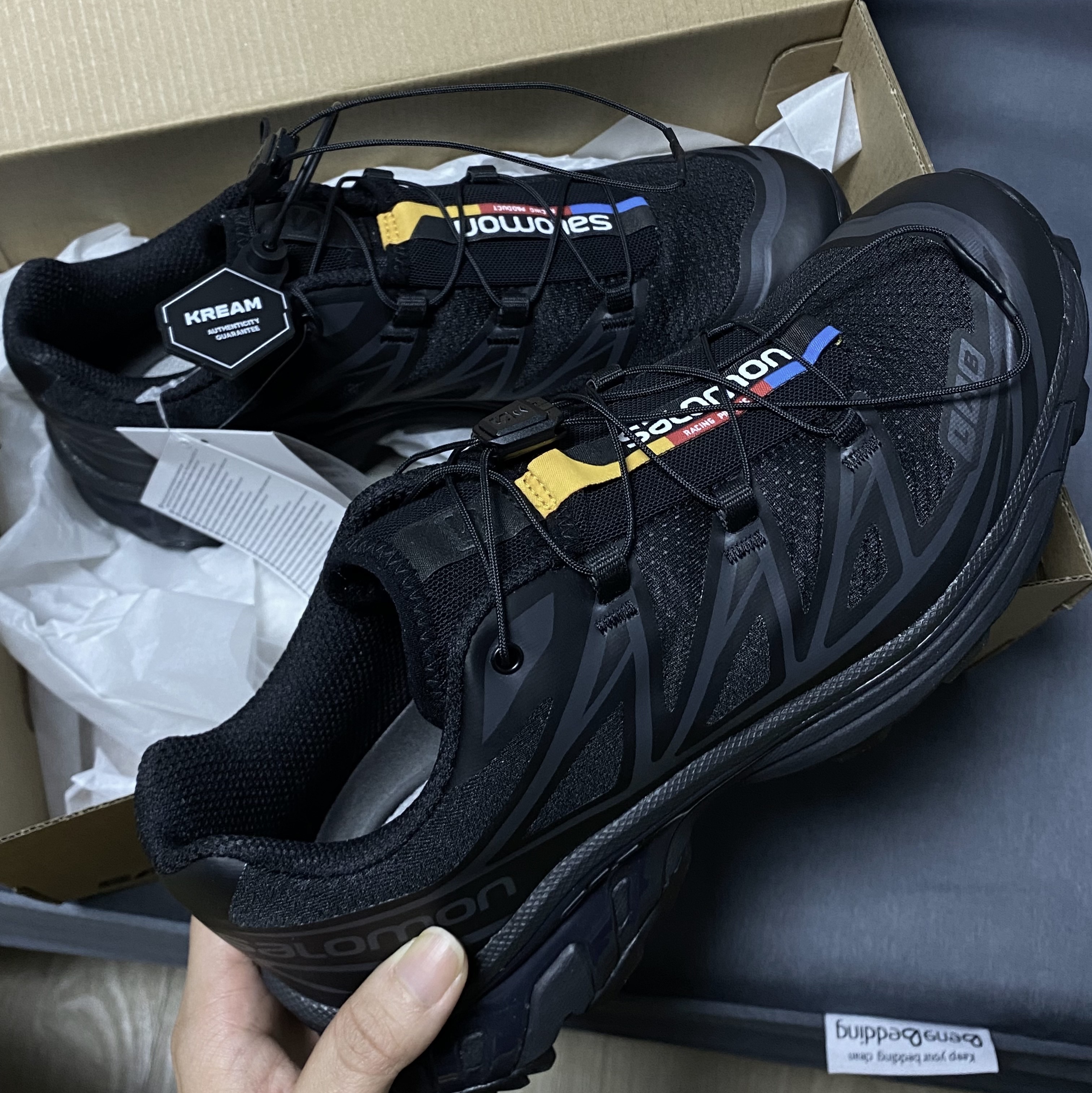 Salomon XT-6 ADV Black 착용 스타일 - 2