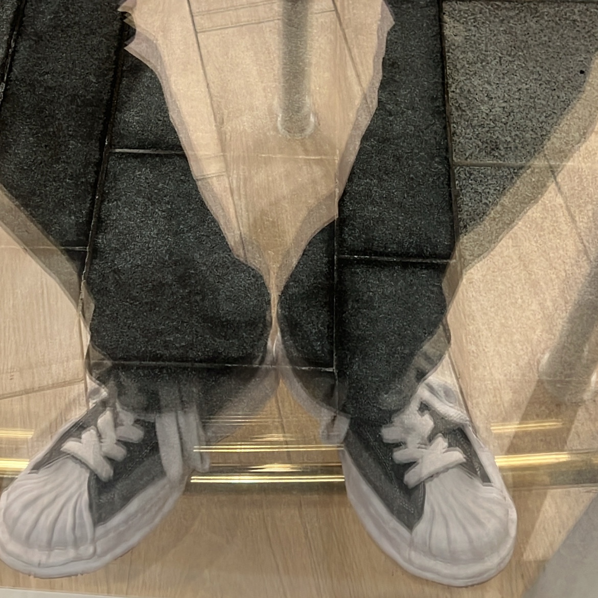 Maison Mihara Yasuhiro Blakey OG Sole Canvas Low-top Sneakers Black White 착용 스타일