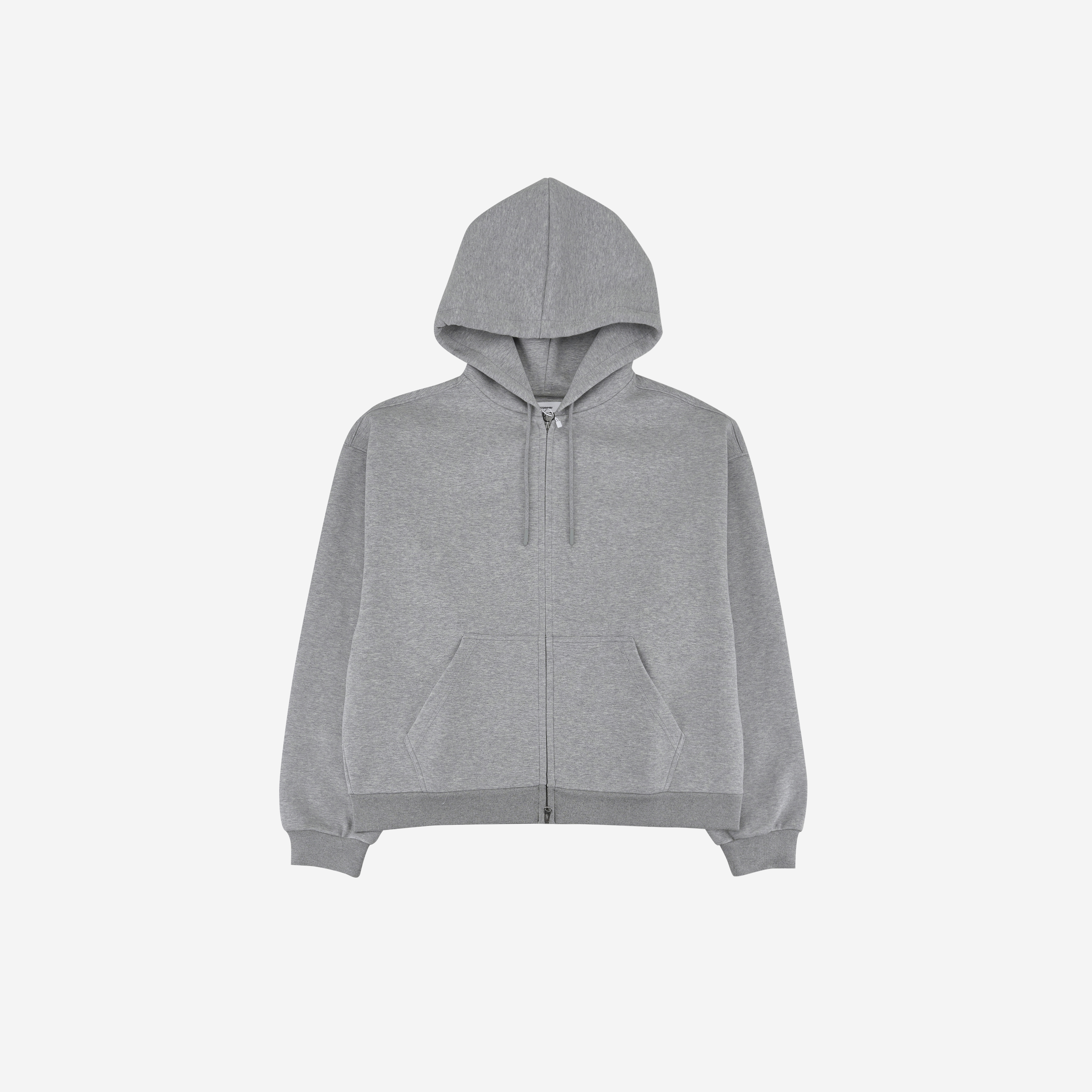 논노드 스쿠바 집 후드 그레이(Nonnod Scuba Zip Hoodie Grey)