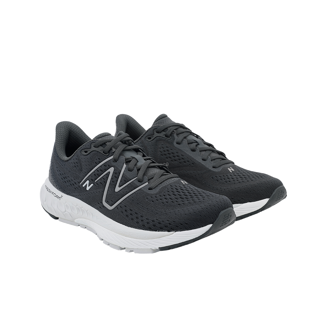 (W) 뉴발란스 프레쉬 폼 X 880v13 블랙탑 실버 메탈릭 - D 와이드((W) New Balance Fresh Foam X 880v13 Blacktop Silver Metallic - D Wide) - 4