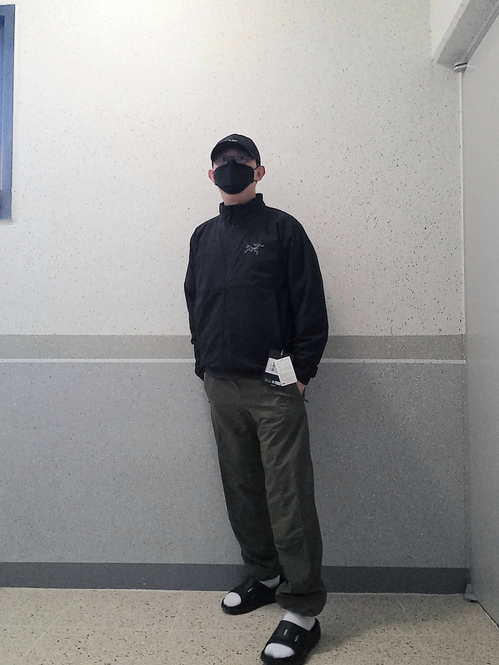 Arc'teryx Allium Insulated Jacket Black, Arc'teryx Small Bird Cap Black 착용 스타일 - 2
