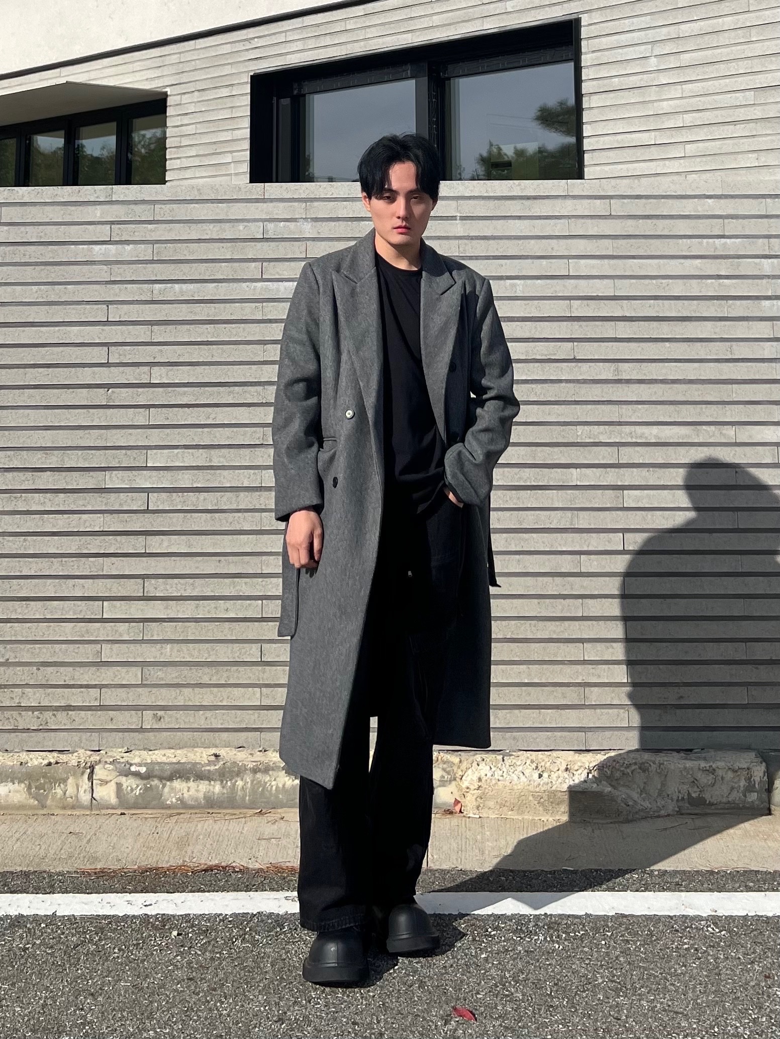 Balenciaga Steroid Derby Black 착용 스타일 - 1