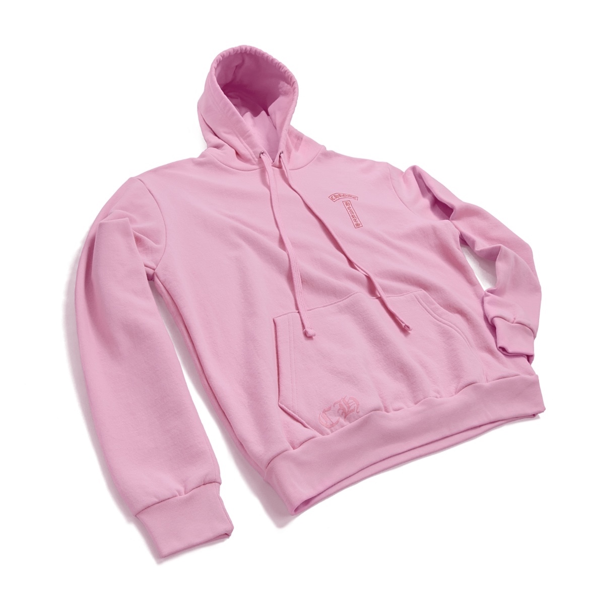 Chrome Hearts Hoodie Pink 착용 스타일