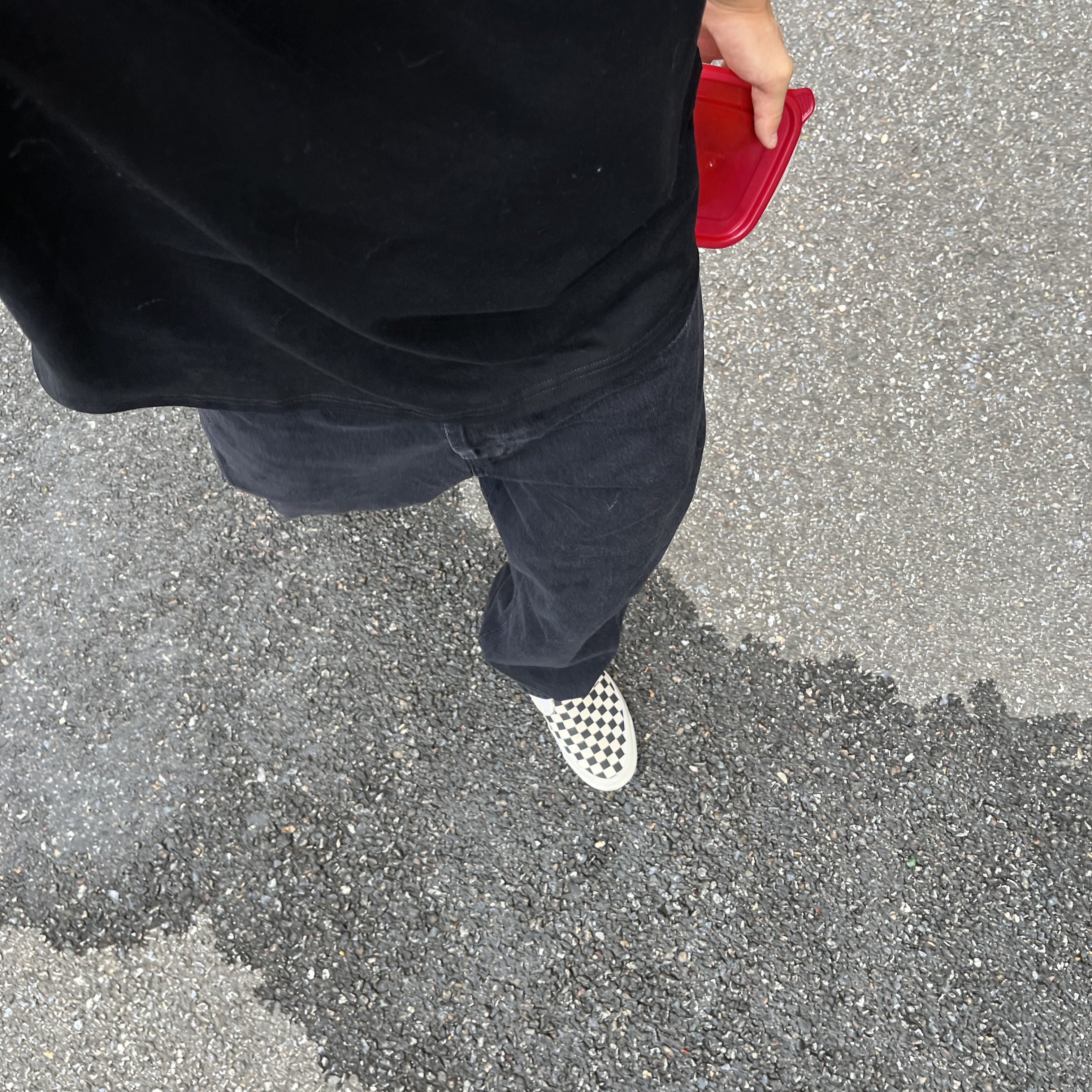 Supreme Regular Jean Black - 24FW 착용 스타일 - 2