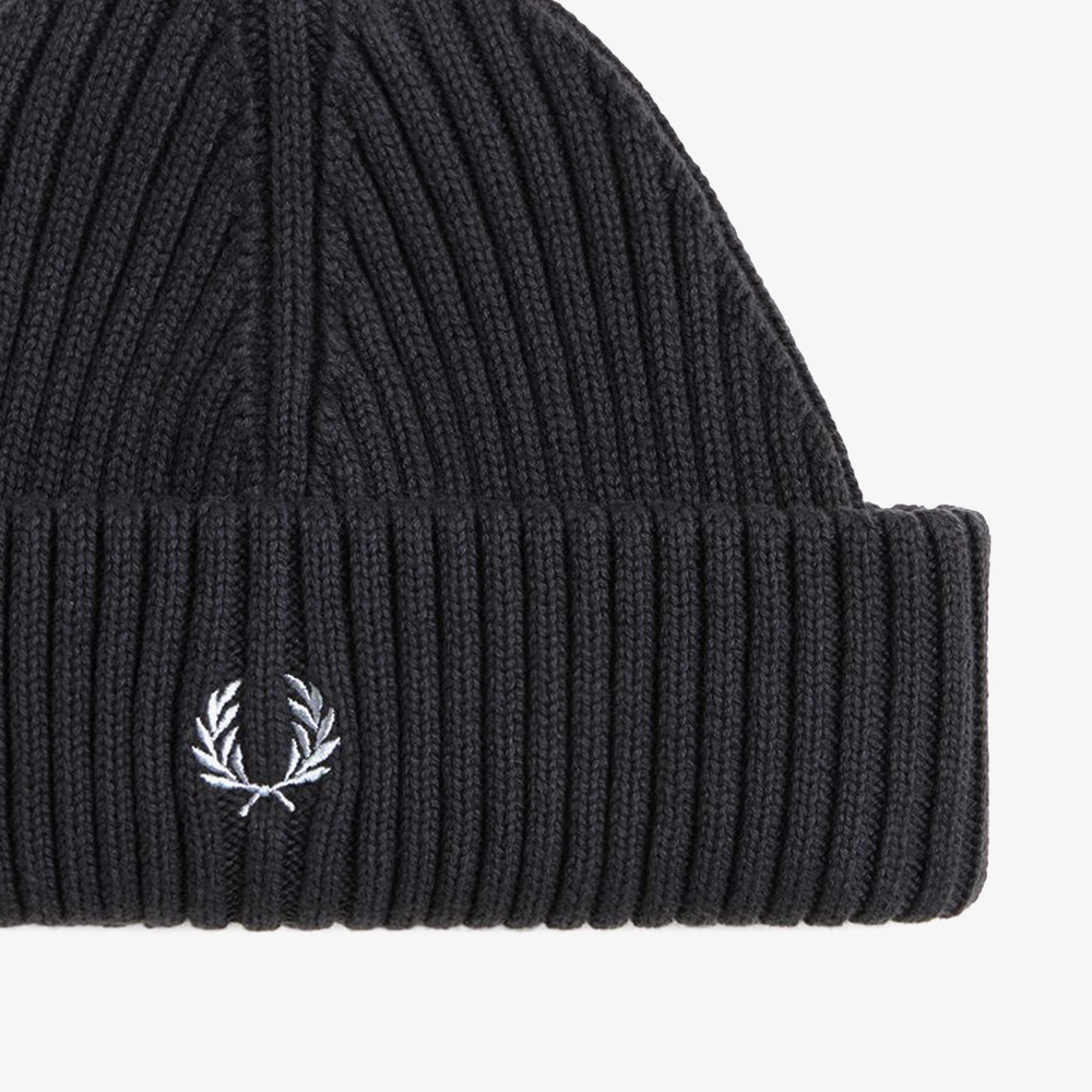 프레드페리 코튼 립 비니 앵커그레이(Fred Perry Cotton Rib Beanie Anchor Grey) - 3