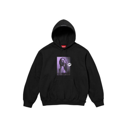 Supreme x Kate Moss Hooded Sweatshirt Black - 24FW