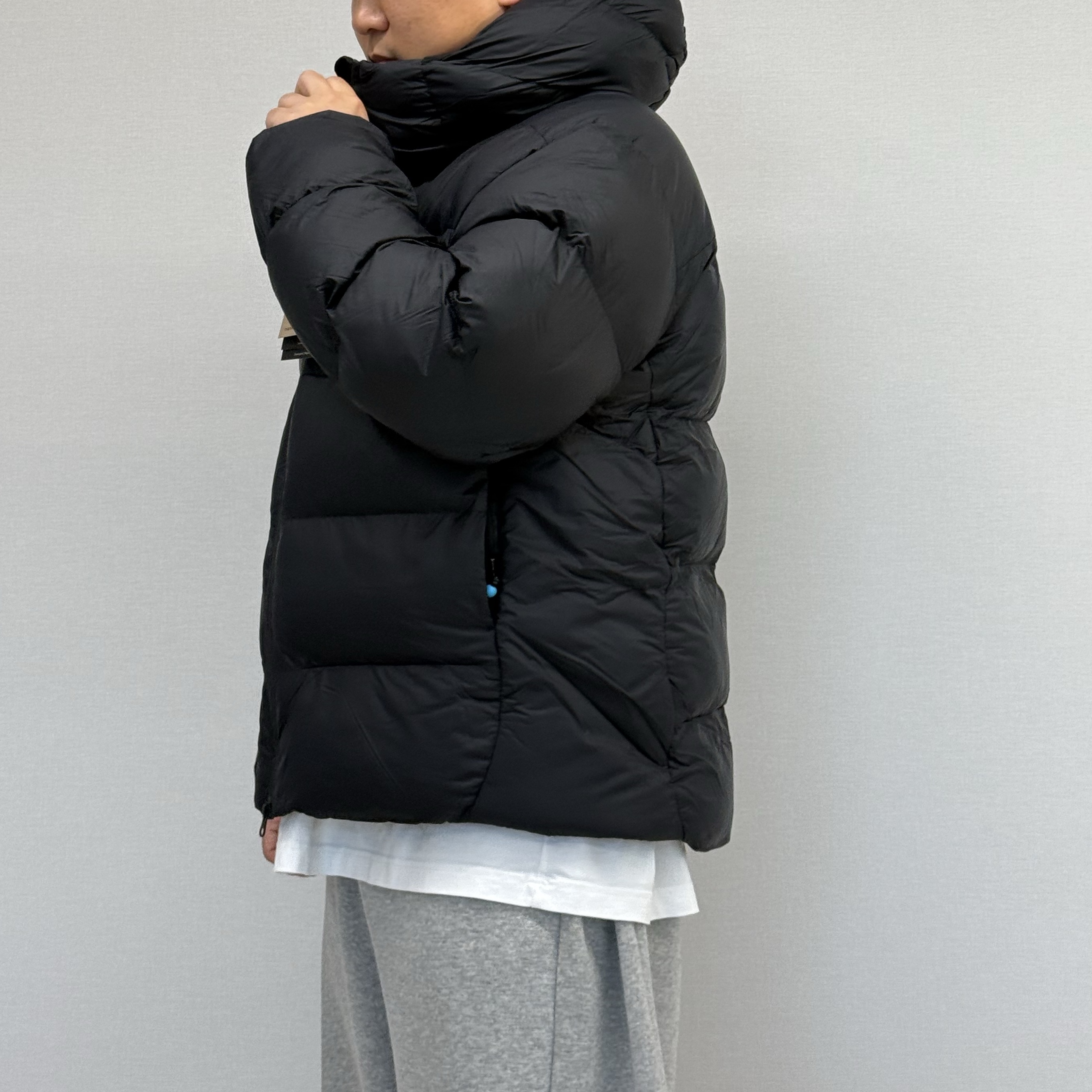 Nike ACG Therma-Fit ADV Lunar Lake Loose Hooded Jacket Black Summit White - Asia 착용 스타일 - 2
