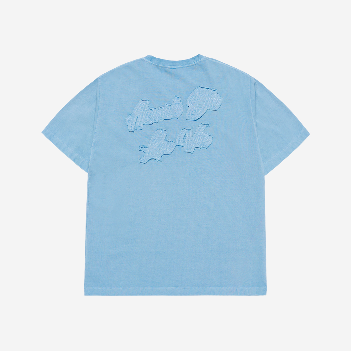 아크메드라비 아플리케 로고 피그먼트 반팔 라이트 블루(ACME DE LA VIE Applique Logo Pigment Short Sleeve T-Shirt Light Blue) - 2