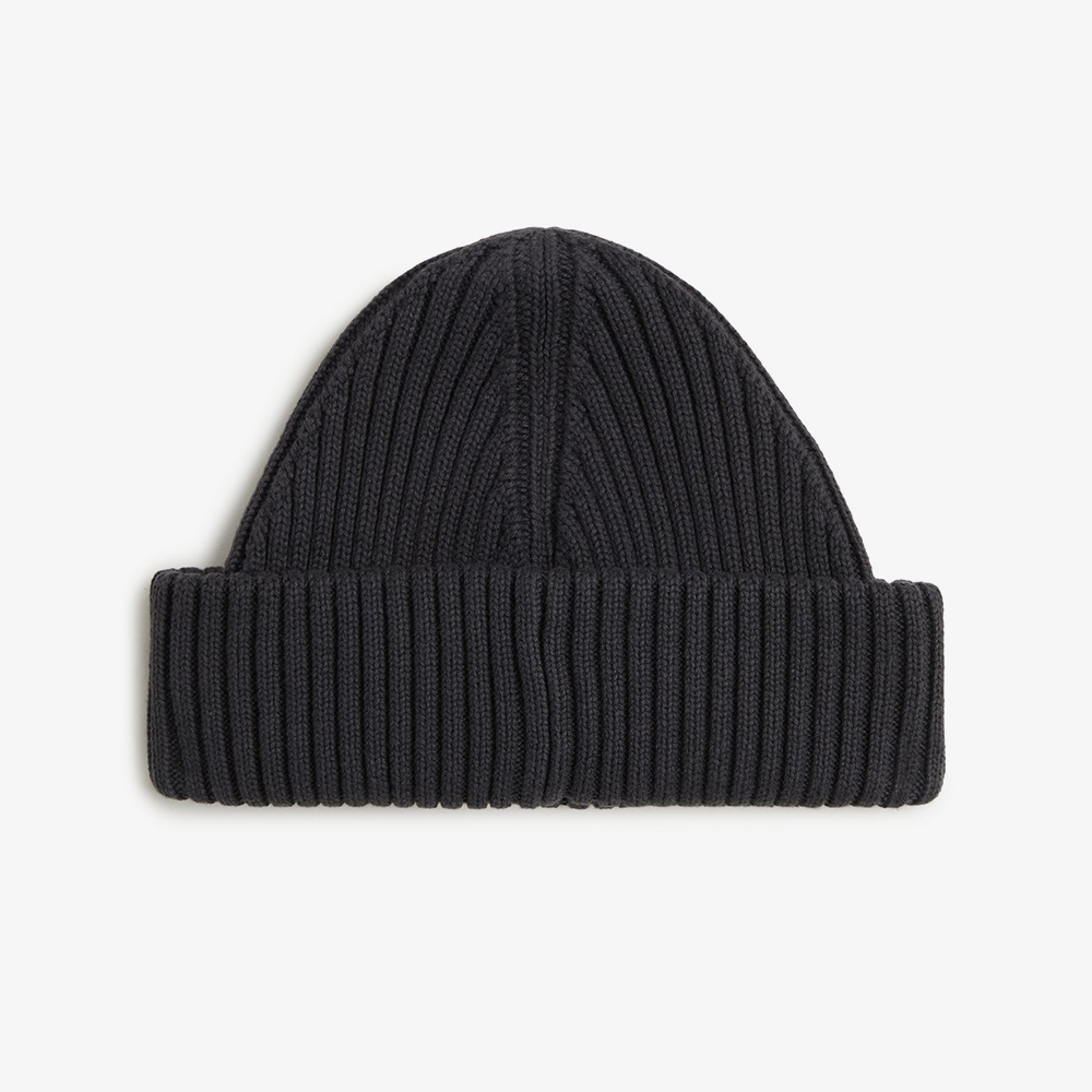 프레드페리 코튼 립 비니 앵커그레이(Fred Perry Cotton Rib Beanie Anchor Grey) - 2