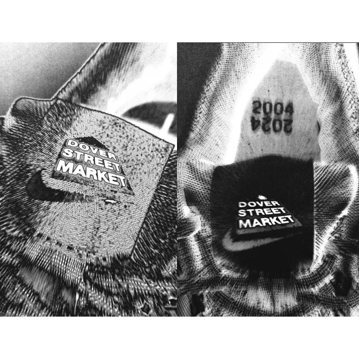 Nike x Dover Street Market Zoom Vomero 5 SP Black 착용 스타일 - 4