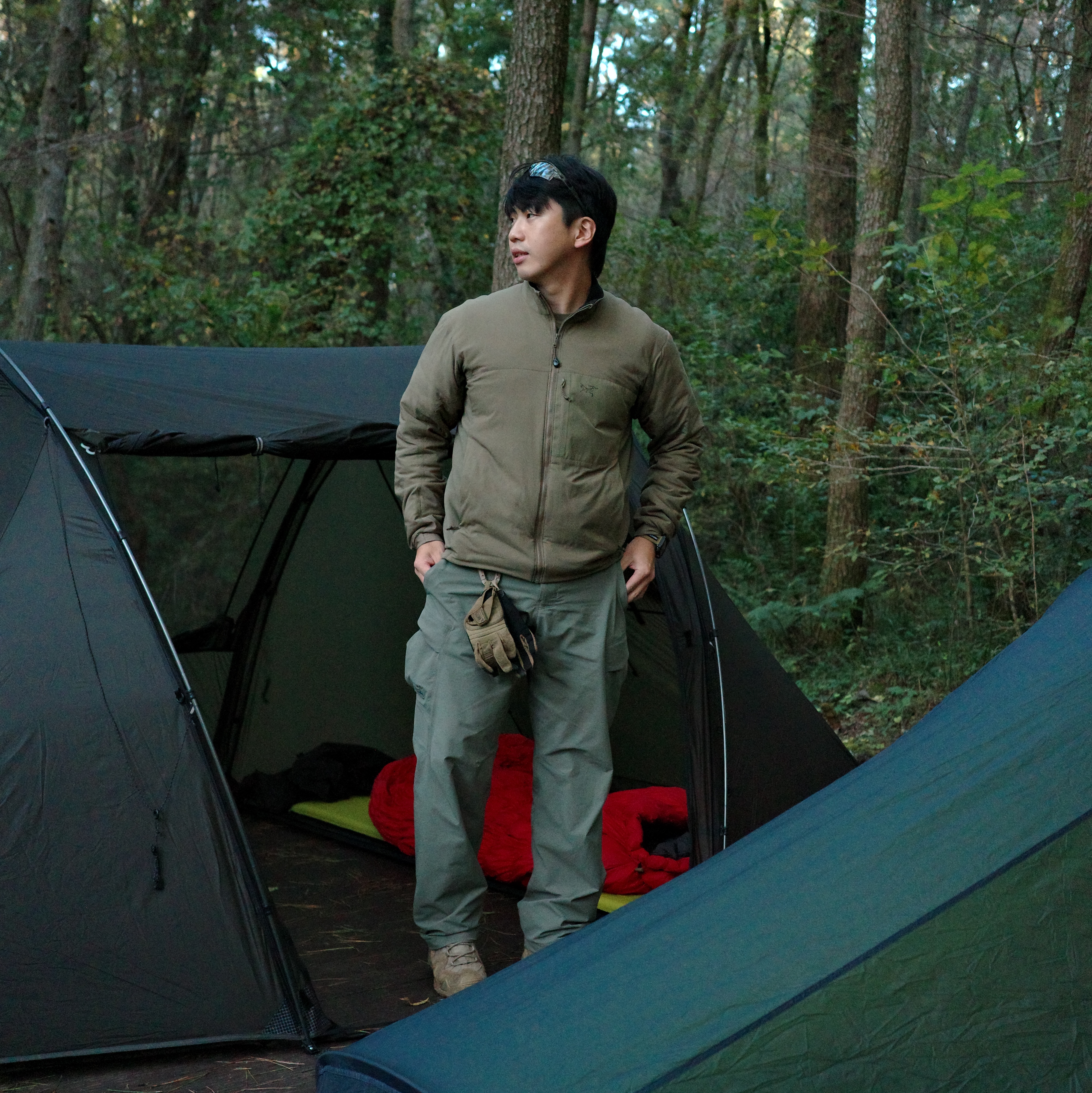 Arc'teryx Rampart Pants Forage 착용 스타일 - 2