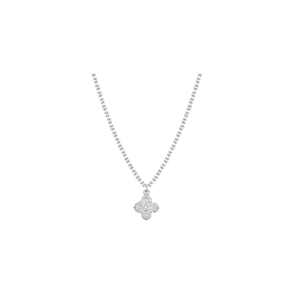 스쿠도 쉘 드롭 플레인 넥클리스 엑스트라볼드