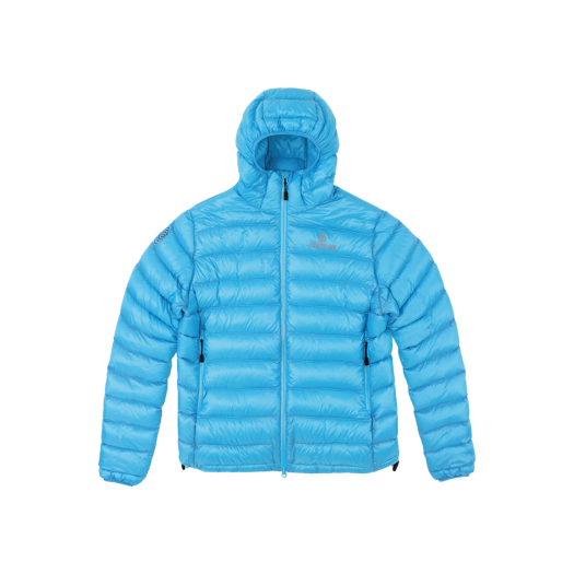 KM4DDWJOY01BL Ostrya Torpid Hooded Down Jacket Estuary - 24FW