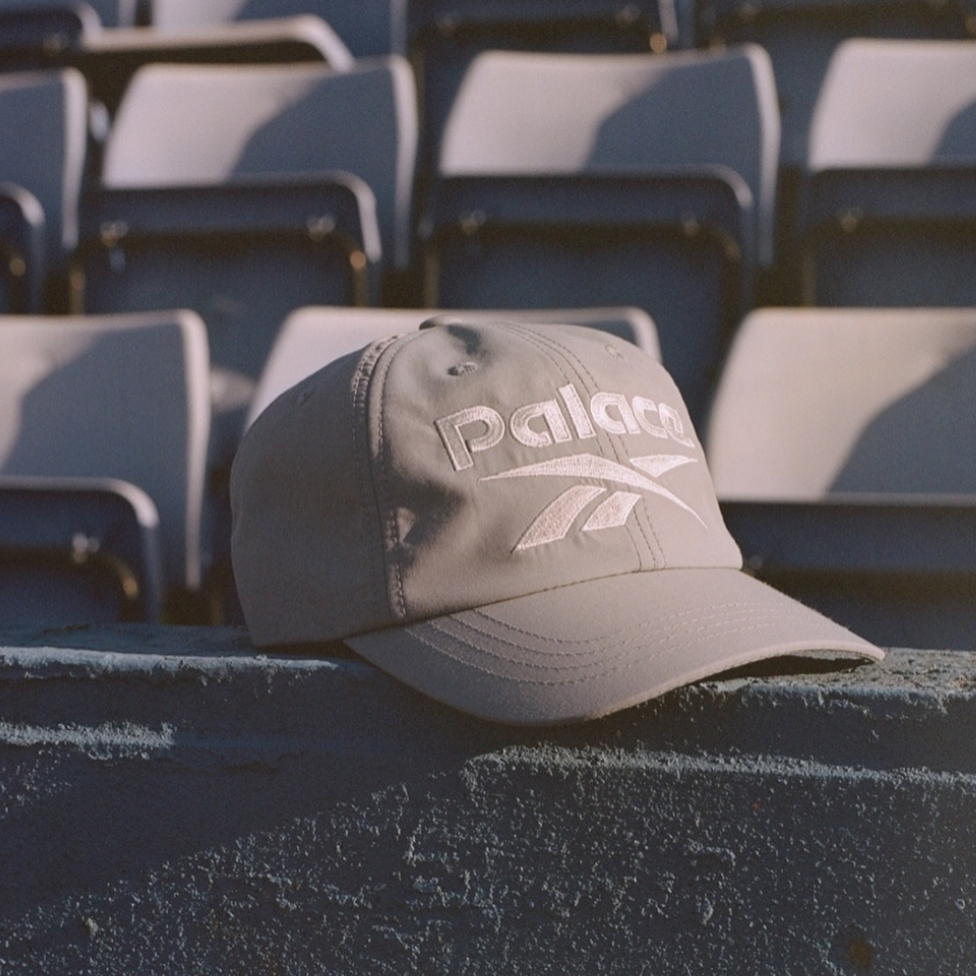 Palace x Reebok Cap Grey - 24SS 착용 스타일