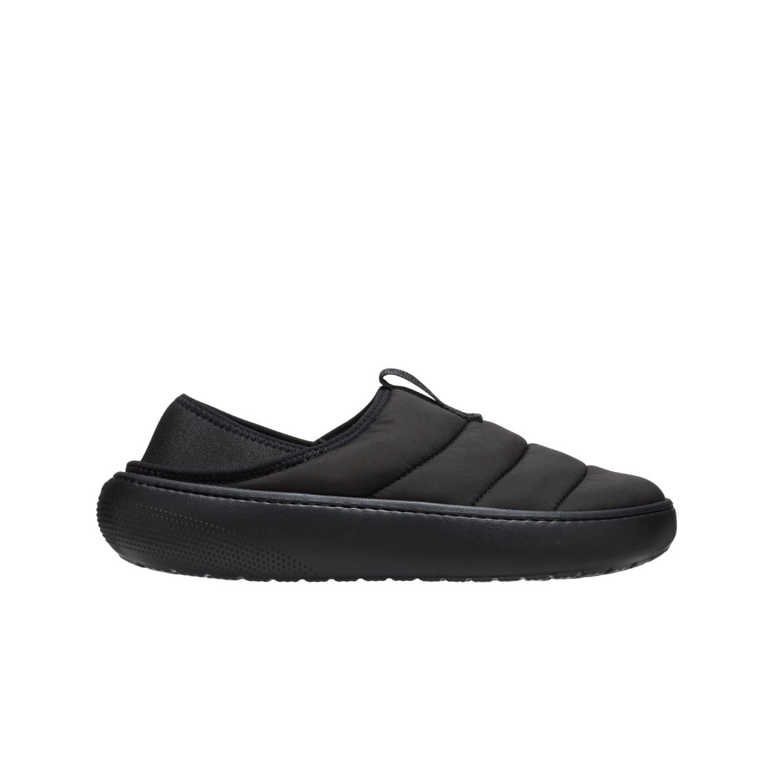 210706-060 Crocs Classic Puff Moc Black Black