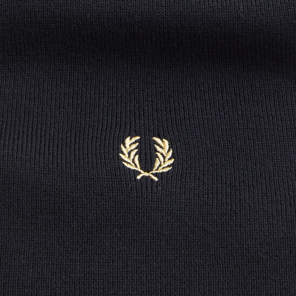 프레드페리 클래식 메리노울 스카프 블랙(Fred Perry Classic Merino Wool Scarf Black) - 4