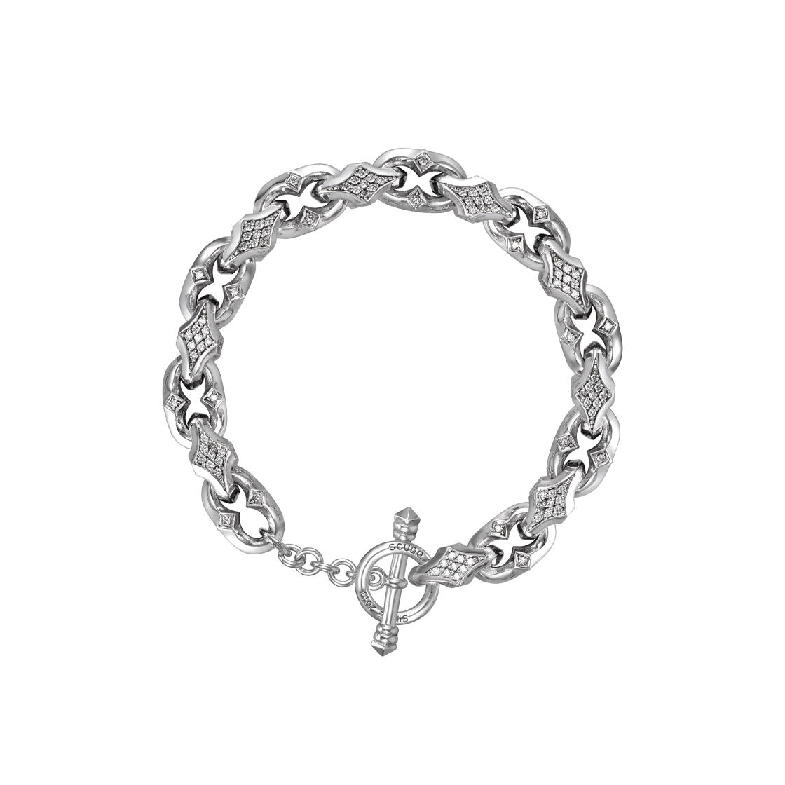 스쿠도 돌핀 스톤 브레슬릿 엑스트라 볼드(Scudo Dolphin Stone Bracelet Extra Bold) - 1