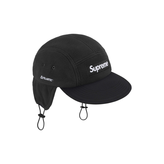 슈프림 윈드스토퍼 이어플랩 캠프캡 블랙 - 24FW | Supreme | KREAM