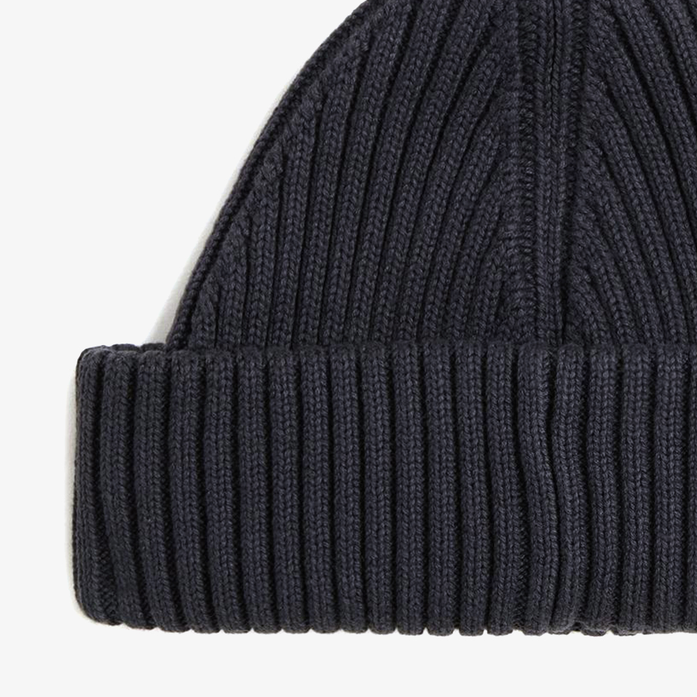 프레드페리 코튼 립 비니 앵커그레이(Fred Perry Cotton Rib Beanie Anchor Grey) - 4