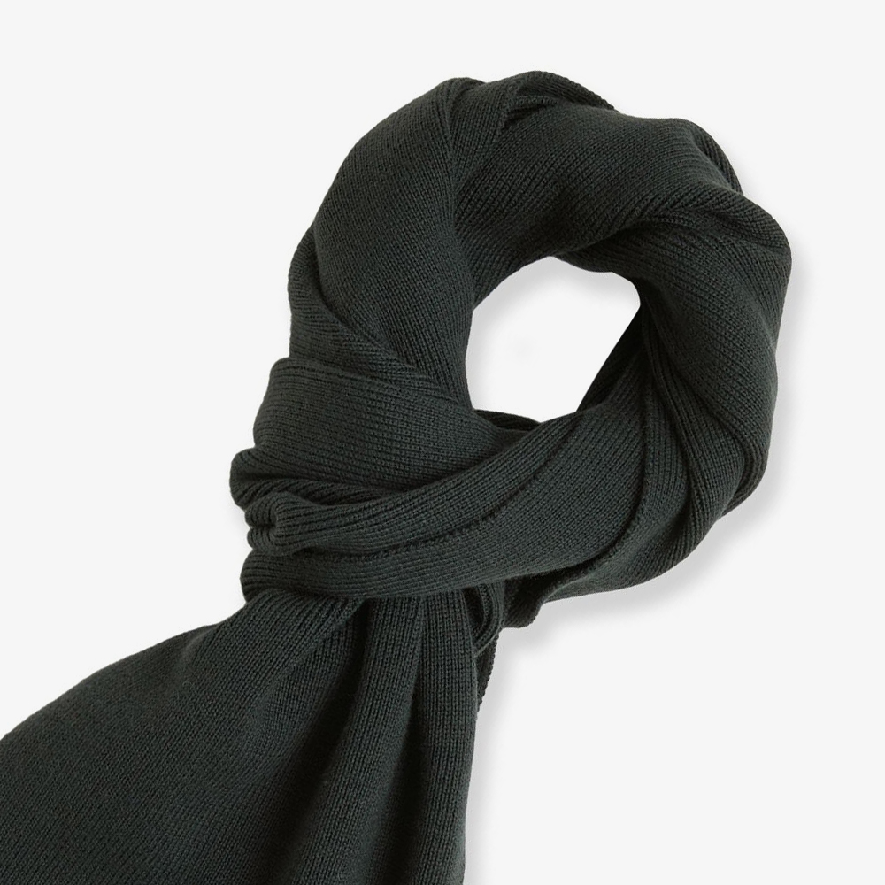 프레드페리 클래식 메리노울 스카프 나이트그린(Fred Perry Classic Merino Wool Scarf Night Green) - 2