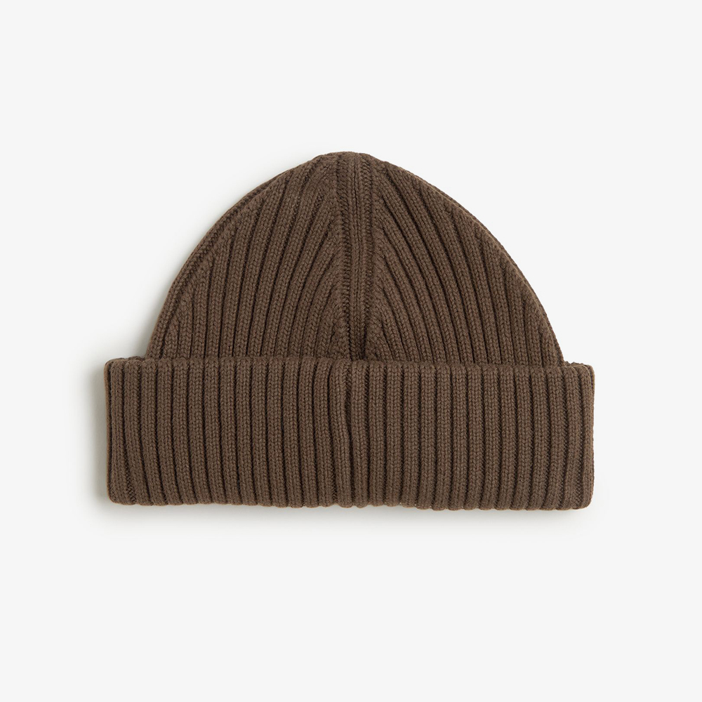 프레드페리 코튼 립 비니 번트토바코(Fred Perry Cotton Rib Beanie Burnt Tobacco) - 2