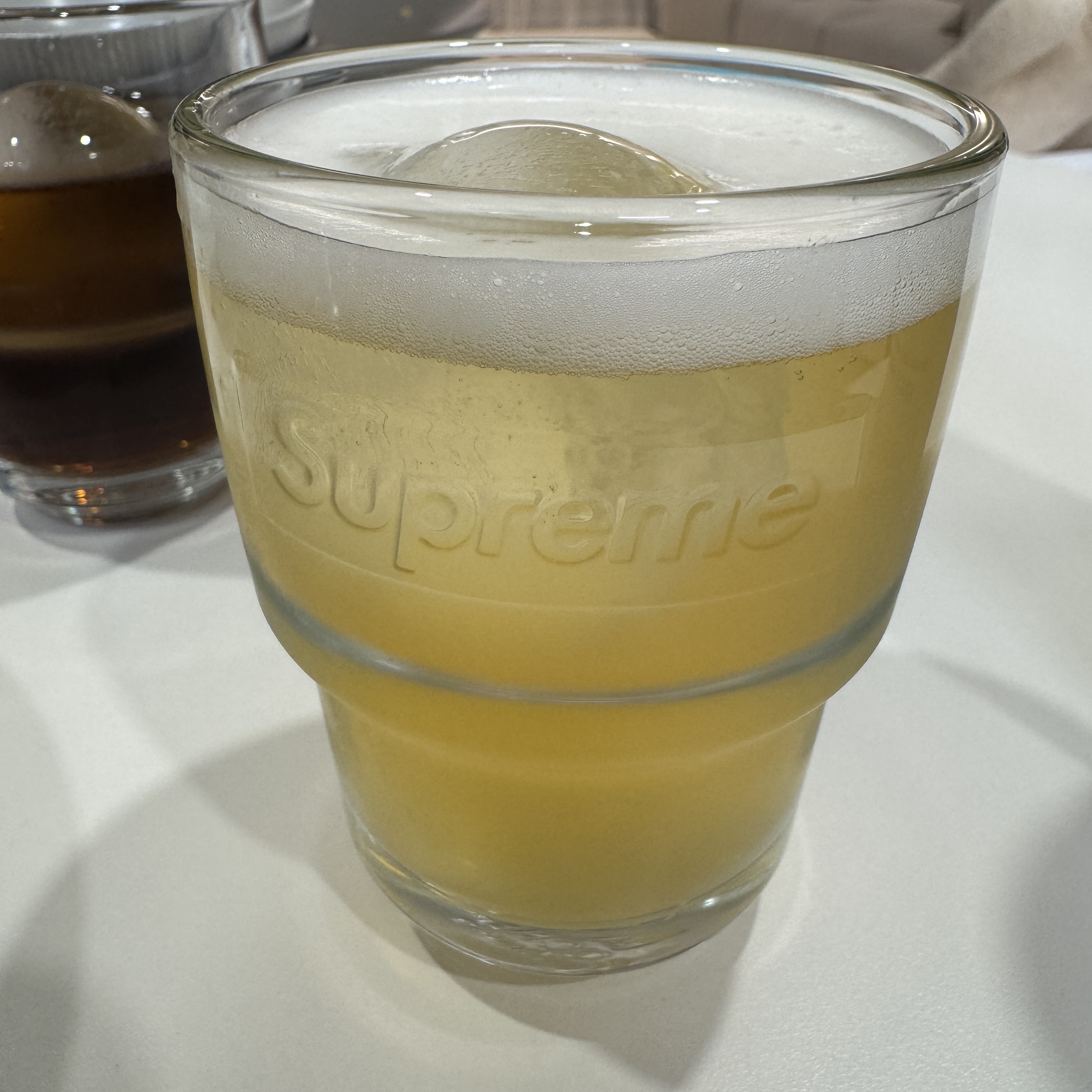 Supreme x La Rochere Water Glasses Clear (Set of 6) - 24FW 착용 스타일 - 2