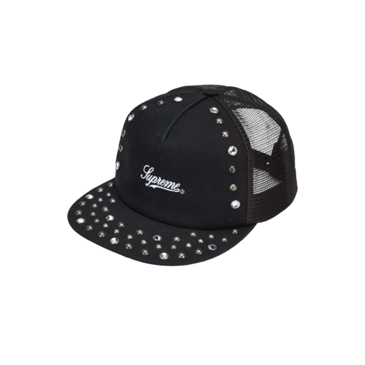 帽子 Supreme Studded Canvas Mesh Back 5-Panel Supreme b.b. Simon Studded Canvas Mesh Back 5-Panel (FW24) - $88