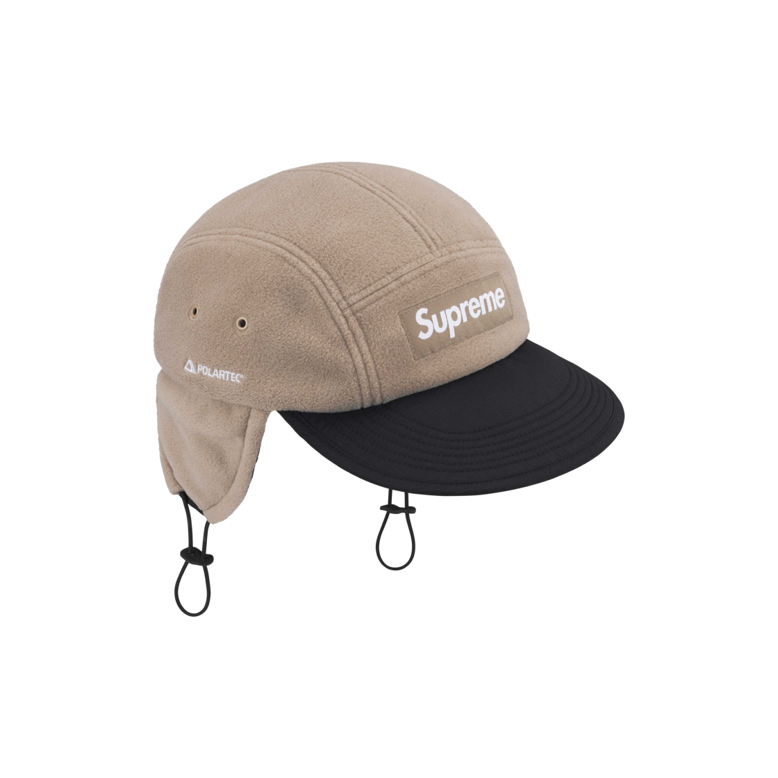 帽子 Supreme Polartec Earflap Camp Cap Taupe Supreme Polartec Earflap Camp Hat FW24 (Taupe) – LacedUp