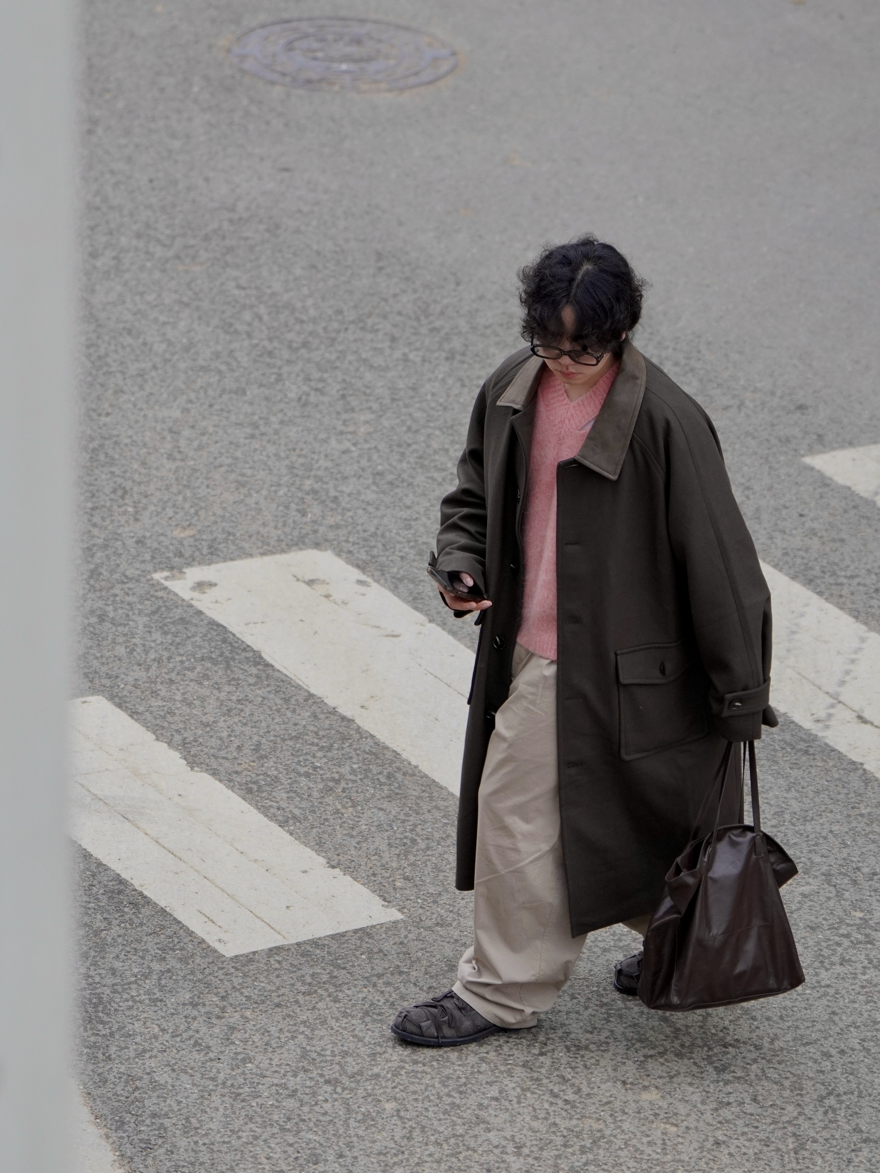 [6% 적립] NegativeThree Buffalo Derby Brown, Gentle Monster x Maison Margiela MM114 Black Clear 착용 스타일 - 1