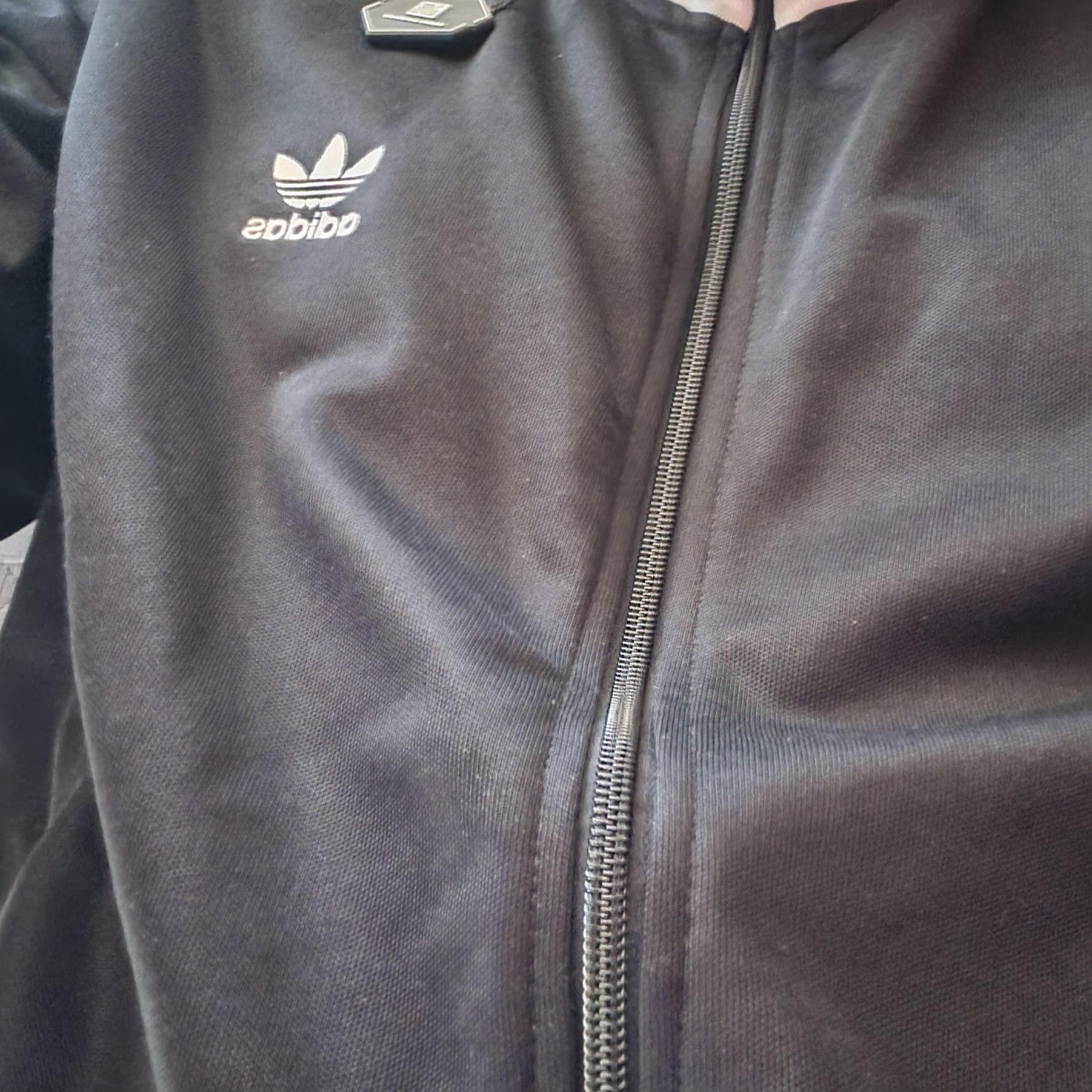 Adidas Adicolor Classics Beckenbauer Track Jacket Black - KR Sizing 착용 스타일