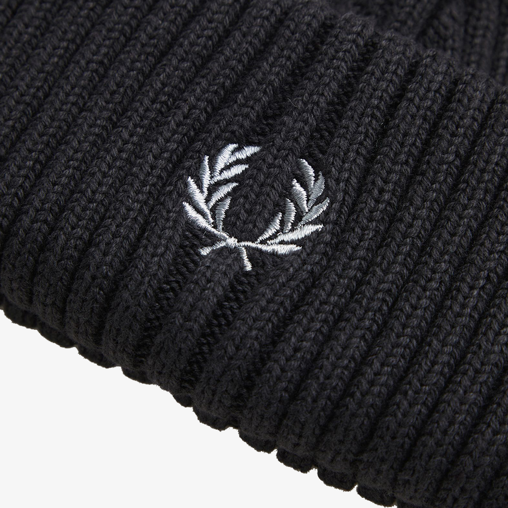 프레드페리 코튼 립 비니 앵커그레이(Fred Perry Cotton Rib Beanie Anchor Grey) - 5