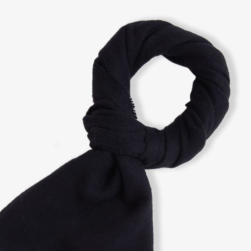 프레드페리 램스울 스카프 블랙(Fred Perry Lambswool Scarf Black) - 2