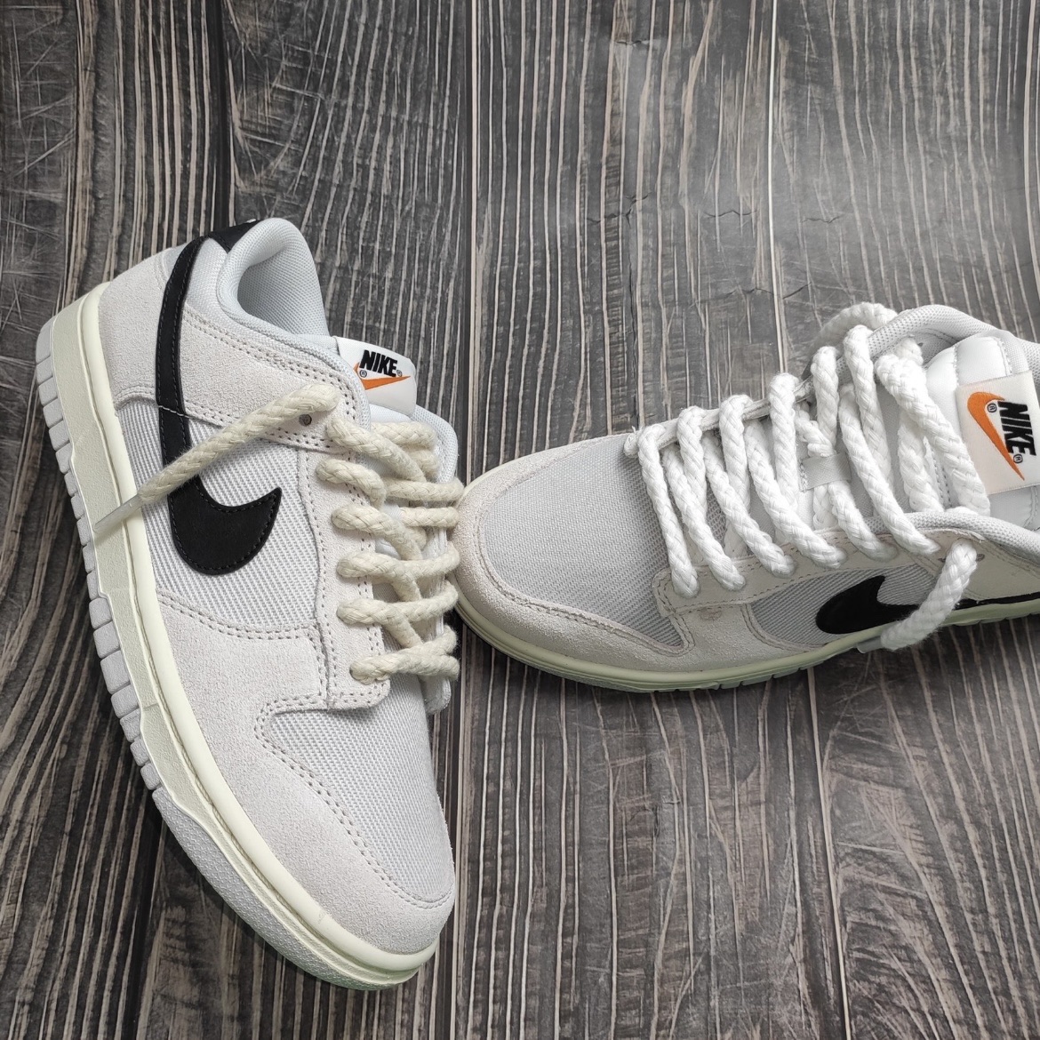 (GS) Nike Court Borough 2 SE1 Light Madder Root 착용 스타일 - 2