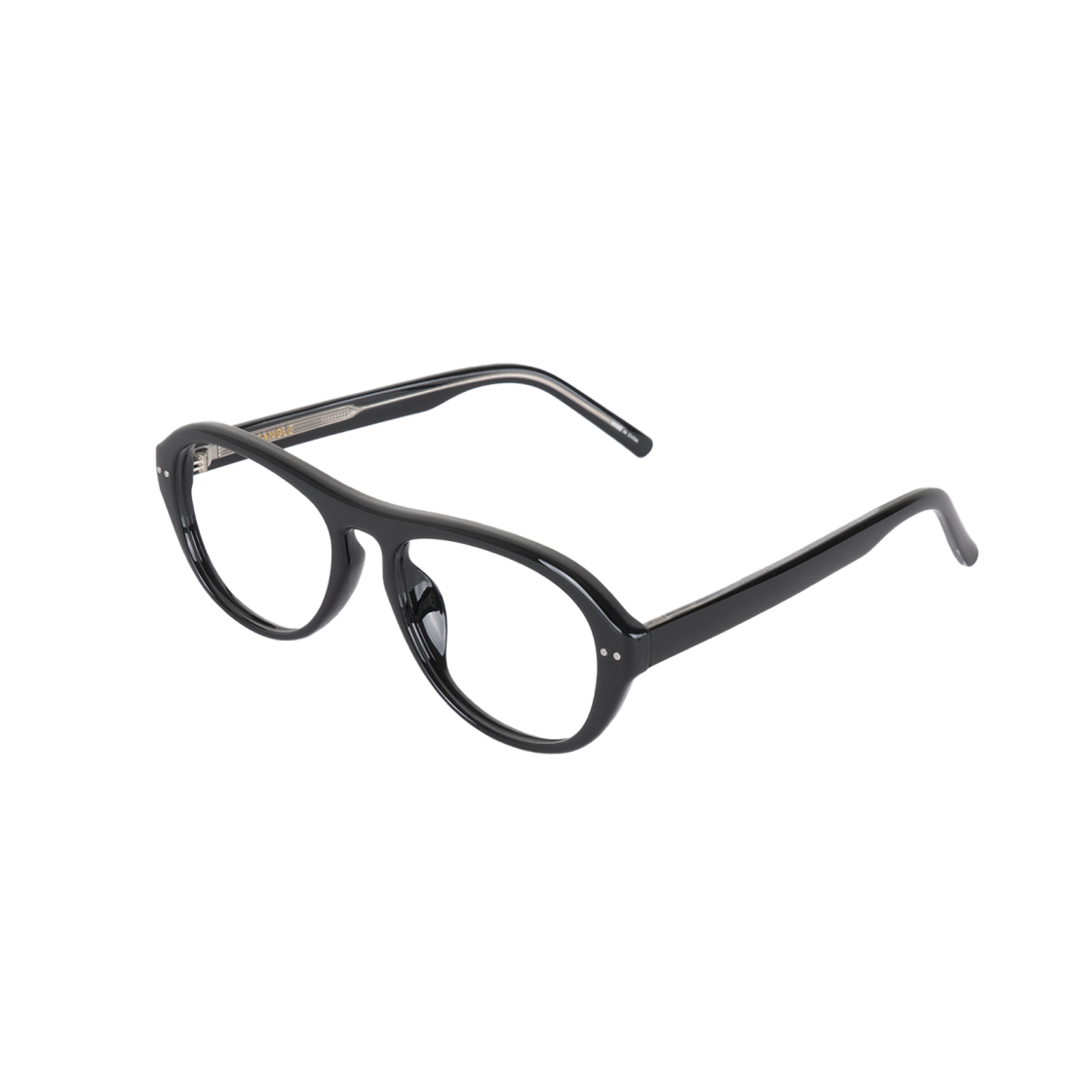 한글 라운드 긱시크 블랙 하이프 한글(Hangle Round Geek Chic Black Hype Hangle) - 3