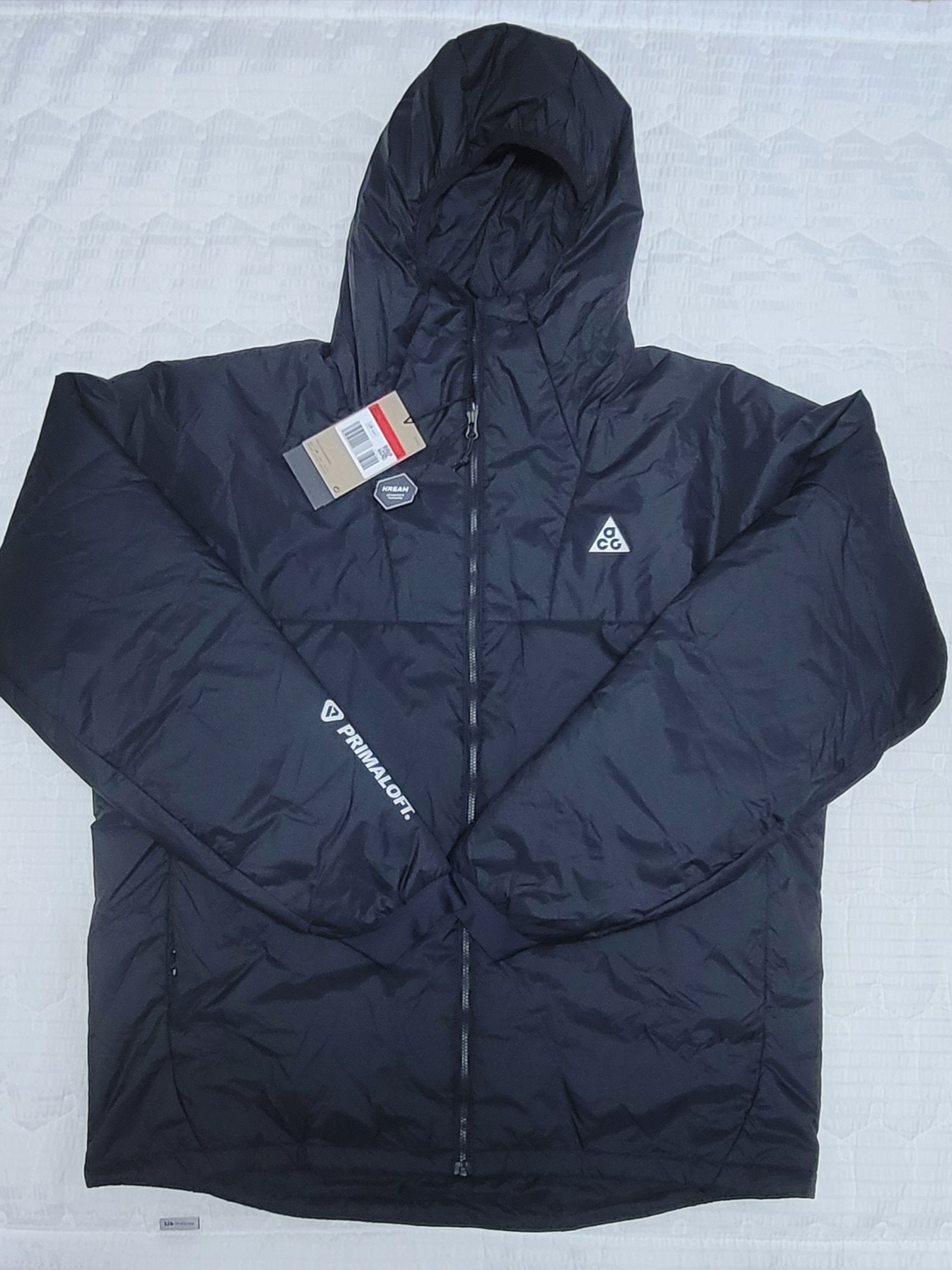 Nike ACG Therma-Fit ADV Rope De Dope Jacket Black Summit White - US/EU 착용 스타일 - 1