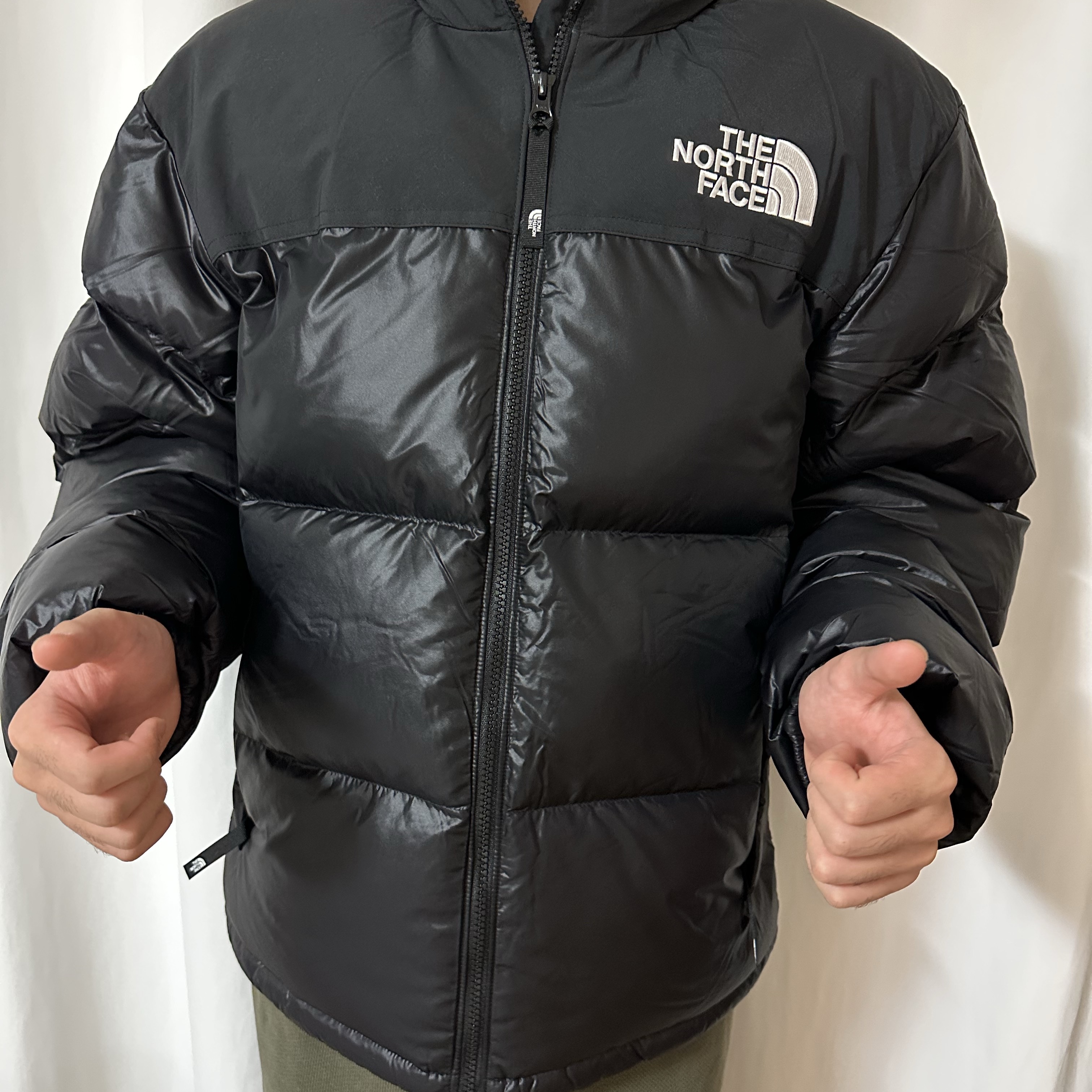 The North Face On Ball Jacket Black 착용 스타일